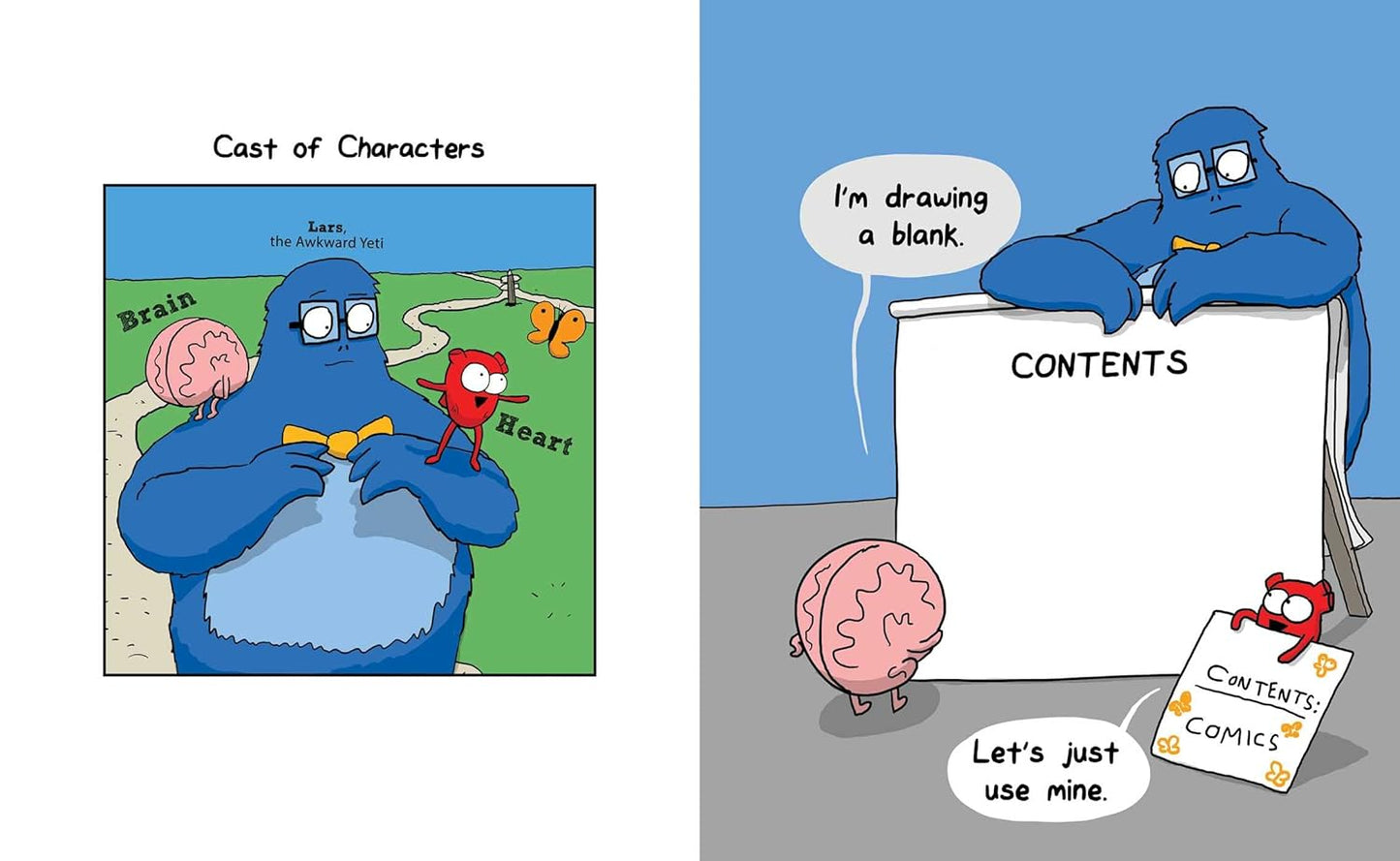 Heart and Brain: An Awkward Yeti Collection