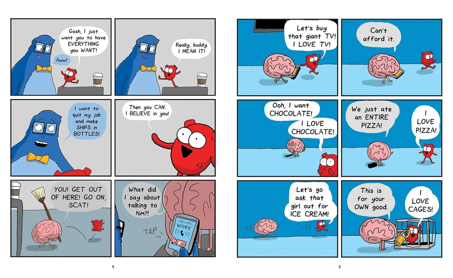 Heart and Brain: An Awkward Yeti Collection