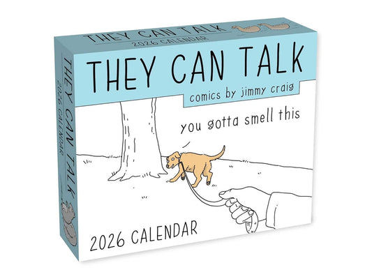 They Can Talk Comics 2026 Day-To-Day Calendar: You Gotta Smell This