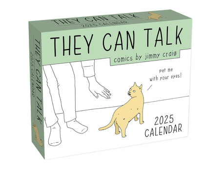 They Can Talk: 2025 Day-To-Day Calendar