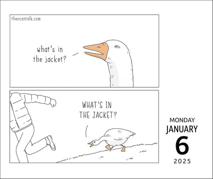 They Can Talk: 2025 Day-To-Day Calendar
