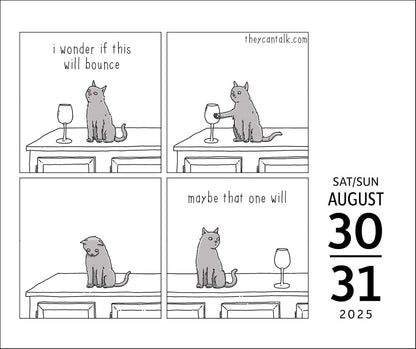 They Can Talk: 2025 Day-To-Day Calendar