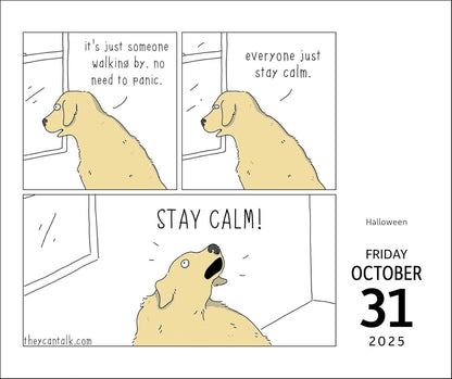 They Can Talk: 2025 Day-To-Day Calendar